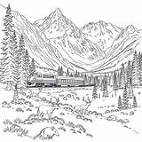 1 Best Rocky Mountaineer Coloring Pages Free Printable PDFs sketch template