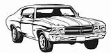 Chevy Chevelle Ss Coloring Page Pages sketch template
