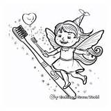 Tooth Fairy Coloring Pages  Free & Printable sketch template