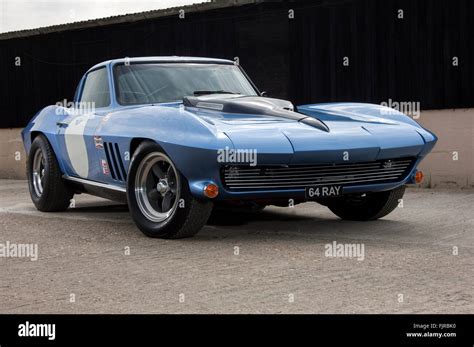 1964 Corvette Stingray race car Stock Photo - Alamy