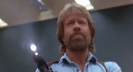 Chuck Norris Rapid Gun Fire GIF | GIFDB.com