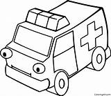 Ambulance Coloring Pages 51 Free Printables  ColoringAll sketch template
