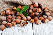 Huzelnuts containing background, basket, and wooden | Food Images ~ Creative Market