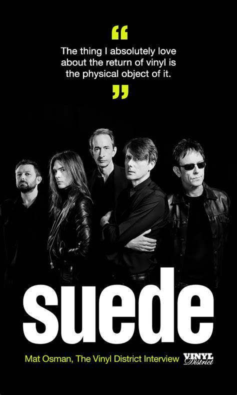 Suede’s Mat Osman, The TVD Interview - The Vinyl District