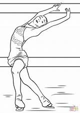 Figure Skating coloring page  Free Printable Coloring Pages sketch template