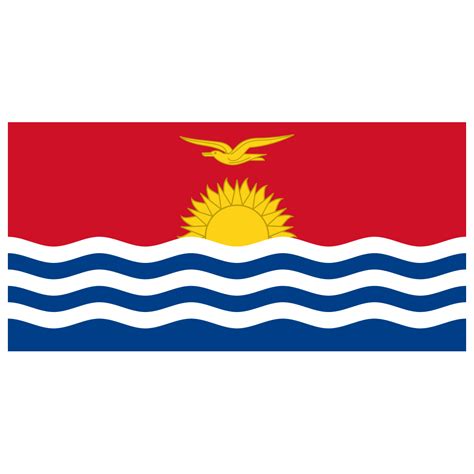 KI Kiribati Flag Icon | Public Domain World Flags Iconset | Wikipedia Authors