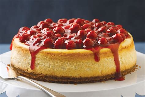 You can%27t go wrong with cherry cheesecake! This iconic New York cheesecake has a rich, dense ...