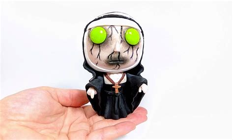 Valak Funko Pop the nun Halloween figures Custom Funko | Etsy