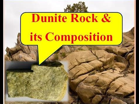 Dunite Rock: Composition of Dunite Rock - YouTube