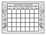 Editable Printable Monthly Calendars Coloring Pages By The Brighter  sketch template