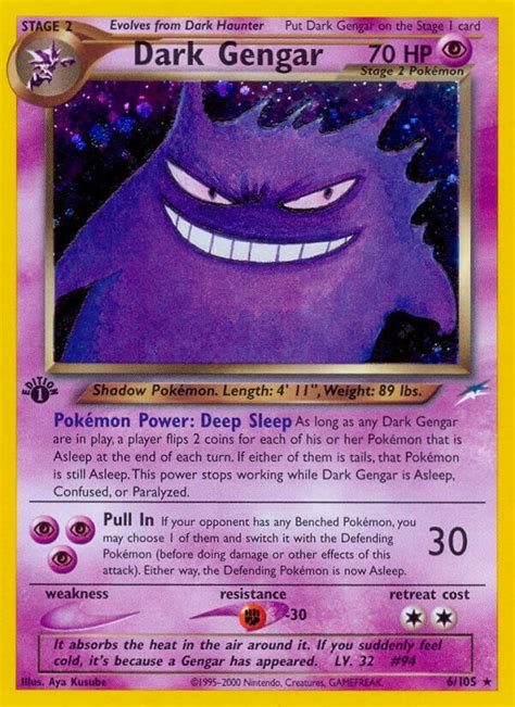 Dark Gengar - Neo Destiny - Pokemon