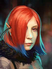 tabletop-rpgs: “ More of Shadowrun: Hong Kong’s Female Elf Character Portraits ” Shadowrun ...