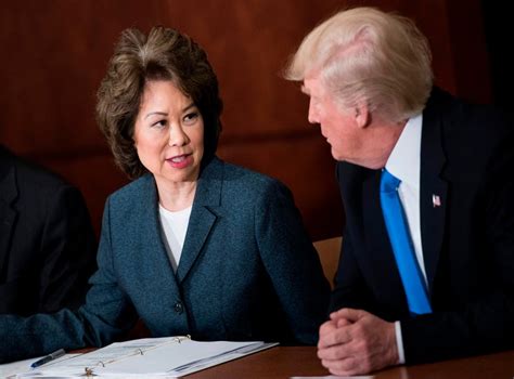 Elaine Chao: Transportation Secretary and Mitch McConnell's wife 'to ...