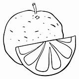 Grapefruit Coloring Pages Printable For Free Download sketch template