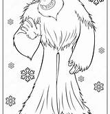 Free Printable Yeti Bigfoot Coloring Page  Nation sketch template