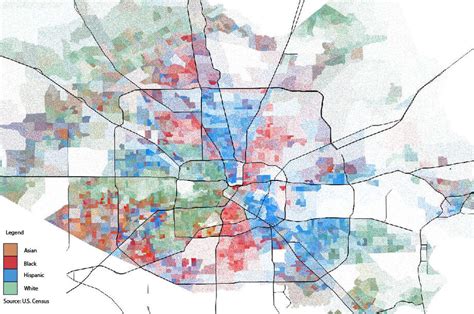 Five maps illustrate Houston's racial-ethnic breakdown by neighborhood ...