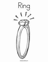 Ring Coloring Page  Twisty Noodle sketch template