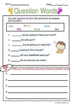 RL2.1 ask and answer questions worksheets with reading passage. | TpT