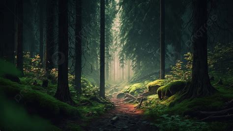 Forest Trees Nature Green Background, Forest, Tree, Natural Background Image And Wallpaper for ...