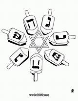 HANUKKAH Coloring Pages  Hanukkah Dreidel Home sketch template