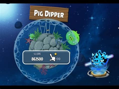 Angry Birds: Space PIG DIPPER (level 2) 3 stars. Прохождение от SAFa ...