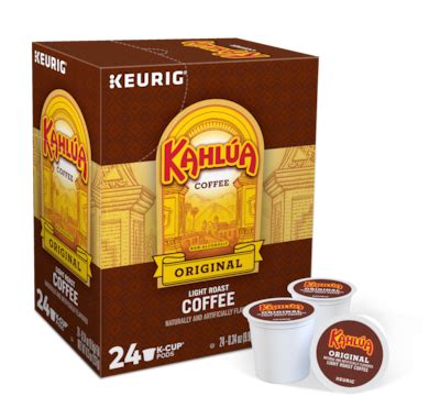 Kahlua Original Coffee, Keurig K-Cup Pods, Light Roast, 24/Box (4141) | Quill.com