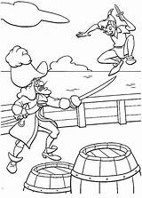 Captain Hook And Peter Pan coloring Page  Download Print Or Color sketch template