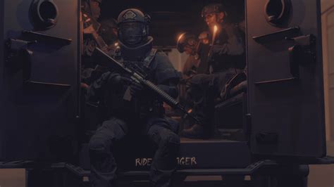 Ready Or Not Police Wallpaper