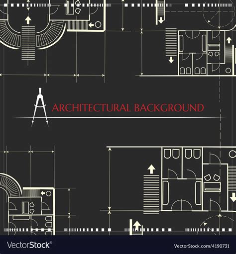 Architectural background Royalty Free Vector Image