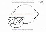 Lime Coloring Pages sketch template