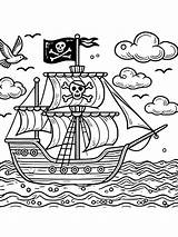 Pirate Coloring Pages Free Printable Sheets For Kids sketch template