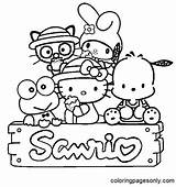 Free Sanrio Coloring Pages For Kids  Print & Color Your Favorite sketch template