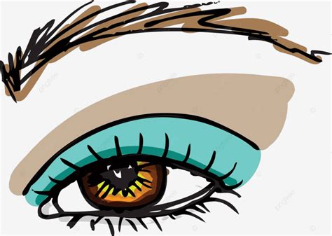 Female Eye Sketch Illustration Look Vision School Vector, Look, Vision, School PNG and Vector ...