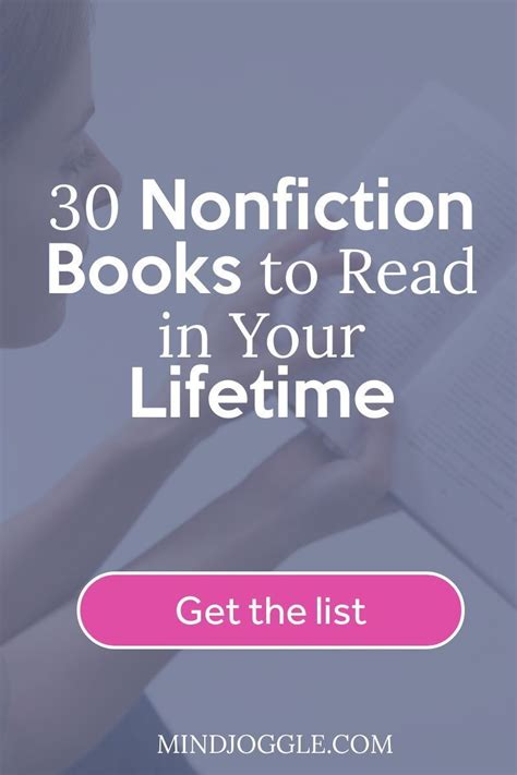 These memoirs and nonfiction books are perfect additions to your lifetime reading list. The ...