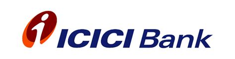 ICICI Bank logo horizontal transparent PNG - StickPNG