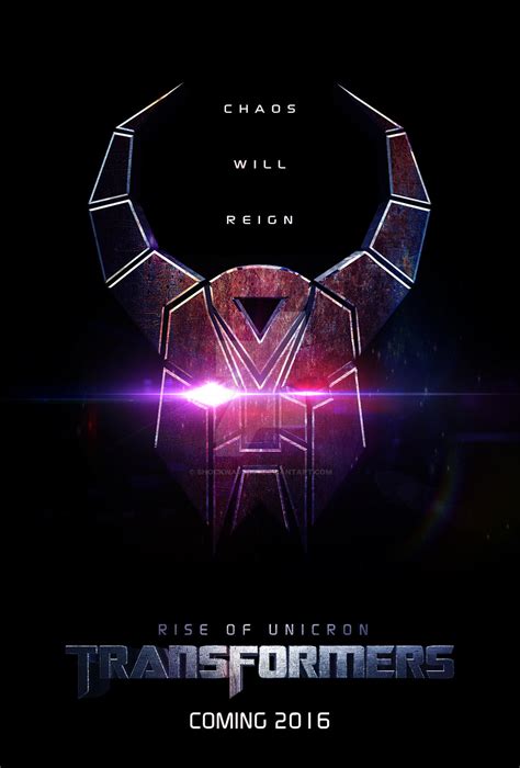 Transformers: Rise of Unicron (One Sheet Poster) by Shockwaved81 on ...