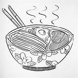 Noodles Coloring Pages sketch template