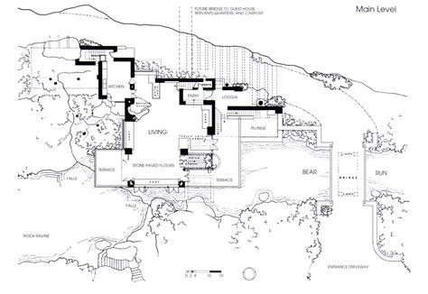 Fallingwater Floor Plan