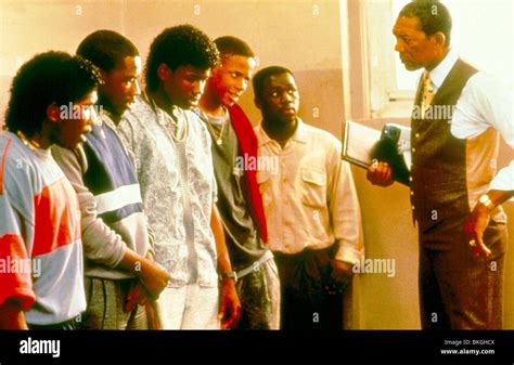 LEAN ON ME -1989 MORGAN FREEMAN Stock Photo - Alamy