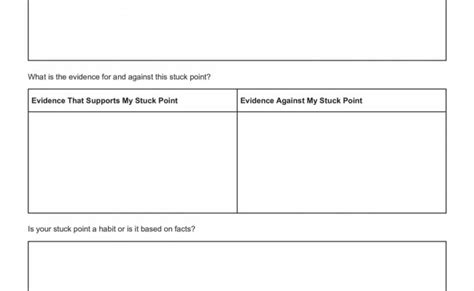 Cognitive Processing Therapy Cpt Worksheets Bundle Editable Fillable ...