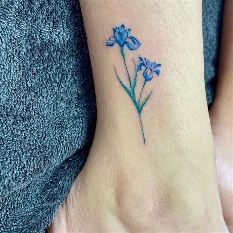 February Birth Flower Tattoo - Iris Tattoo Ideas Iris Flower Tattoo ...