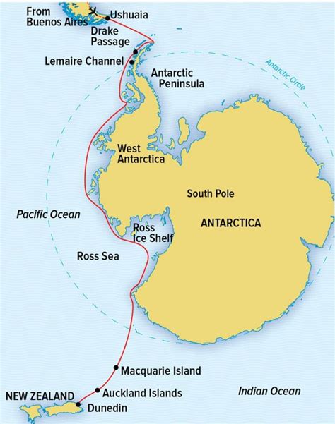 National Geographic Antarctica Cruise 2024 Itinerary - Amii Lynsey