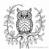 Owl Coloring Pages  19 Free Printable AI Generated Designs sketch template
