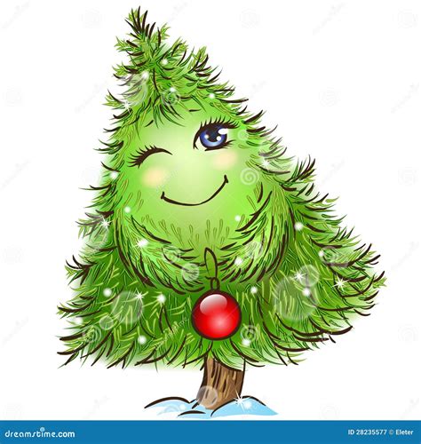 Cute Little Christmas Tree Royalty Free Stock Photography - Image: 28235577