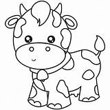 Coloring Pages Of Baby Cows sketch template