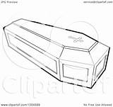 Caskets Coloring Pages Printable sketch template