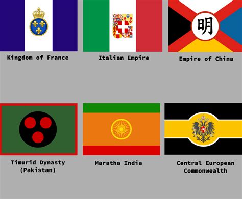 more low effort alternative monarchist flags, that i made in my spare ...