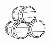 Whiskey Barrel Clip Art sketch template