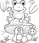 Free Printable Frog Coloring Pages  BubaKidscom sketch template