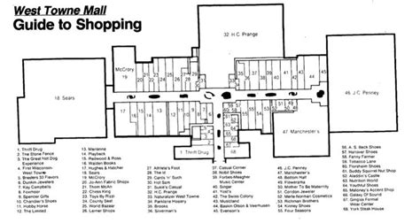 1980s West Towne Mall Madison, WI | Mall, Madison, Mccrory